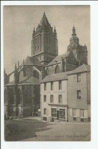 Coutances Abside de l'Eglise Saint-Pierre Postkarte Frankreich Apsis der Kirche - Bild 1 von 2