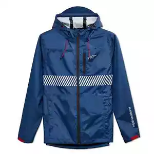 Alpinestars Fusion Rain Jacket Waterproof Over Casual Navy - Picture 1 of 3
