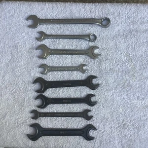 8pc LOT Mercedes-Benz, DOWIDAT BMW Open End & Offset Wrenches - Picture 1 of 8
