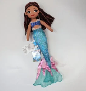 Disney La Sirenita Ariel Almohada Muñeca de Peluche Hilo Pelo Película de Acción en Vivo - Imagen 1 de 1