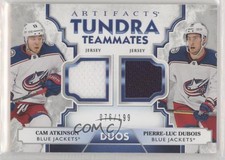 2019 Upper Deck Artifacts Tundra Teammates /199 Cam Atkinson Pierre-Luc Dubois