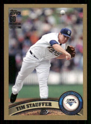 2011 Topps Update Gold #US25 Tim Stauffer /2011 - Image 1 of 2