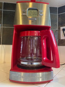 Hamilton Beach Red Coffee Machines for 