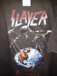 Slayer Chained World Dyed T-Shirt 3XL New /W Tag - Picture 1 of 6