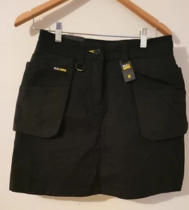 FLX & Move Bisley Workwear Black Skort Size 8 NWT - Picture 1 of 3
