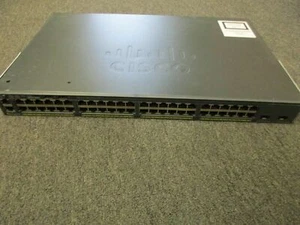 Cisco Catalyst WS-C2960X-48TD-L, 2 x 10G SFP+, LAN Base 2960-X 48 GigE - Picture 1 of 4