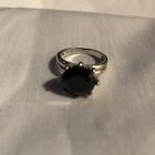 Black Onyx ring 925 SD Size 7