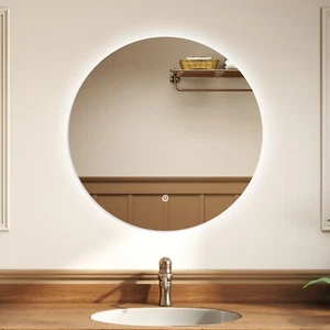 OCEAN Specchio da bagno|antiappannamento|dimmerabile|Funzione Memoria|LED - Foto 1 di 6