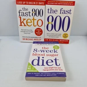The Fast 800, 3 Book Bundle By Dr Michael Mosley ( Paperback, 2019)  - Picture 1 of 14