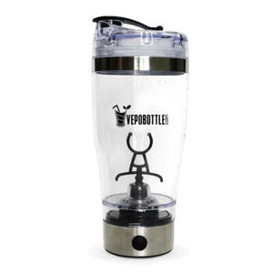 Veposhaker 16 Unzen Silber Tasse Molkenprotein Vortex Persönlicher Mixer USA Verkäufer - Bild 1 von 12