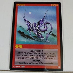 WYVERN CCG (LIMITED)--- DRACO "Dragon" ---NM / MINT - Bild 1 von 1