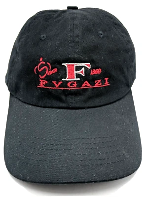 FUGAZI TRAVEL AGENCY Sombrero Negro Gorra Algodón Ajustable Foto 1 de 4