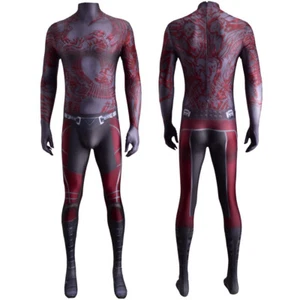 Guardians of the Galaxy 3 Drax the Destroyer Jumpsuit Halloween Cosplay Costume - Picture 1 of 9