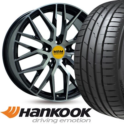 18" ABE Sommerräder MAM RS4 BFP 225/40 Hankook S1EVO3 für Audi A4 Cabriolet 8H - Bild 1 von 4