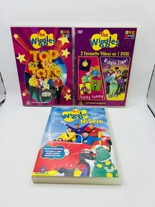 The Wiggles | DVD Bundle x 3 | Movie | Top Of Tots | Yummy | Sent Tracked - Picture 1 of 14