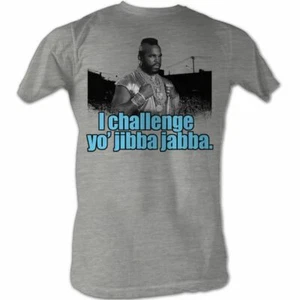 Mr. T Jibba Jabba Gray Heather T-Shirt - Picture 1 of 2