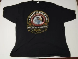 2013 Bob Seger And The Silver Bullet Band North American Tour T-Shirt Mens 2XL - Picture 1 of 8