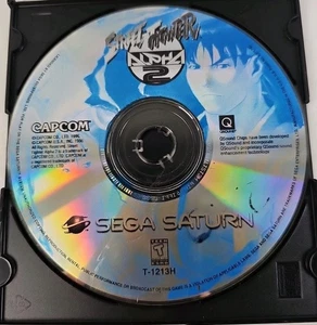 Street Fighter Alpha 2 Spiel (Sega Saturn, 1996) Game Disc - Bild 1 von 5