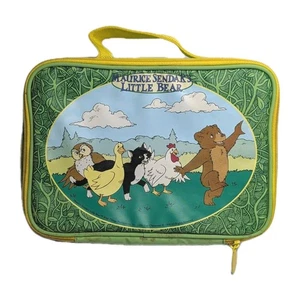 Maurice Sendak’s LITTLE BEAR Insulated Lunchbox 1998 Soft Cloth Bag Vintage - Picture 1 of 8