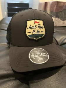 BioWorld Happy Gilmore JUST TAP IT IN Cappello Golf Uomo Snapback Regolabile Nero - Foto 1 di 7