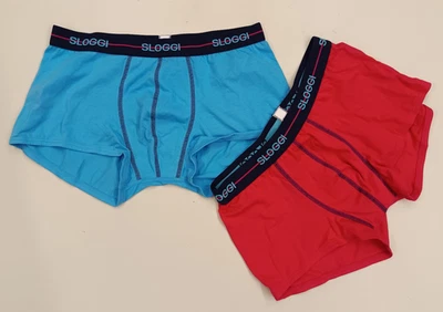 Sloggi 2x Shorts Talla Eu / It 4GB 32 Au / NZ / Aprox. / US S Fr / Es 2 Neu Set - Imagen 1 de 3