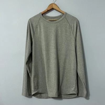 Camisa Pistol Lake Para Hombre Grande Manga Larga Cuello Redondo Rendimiento Raglán Atlético Foto 1 de 4