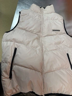 Auténtico Chaleco Reversible BALENCIAGA Talla 6 Color Crema/Marrón Taupe BJ91845-49 Foto 1 de 4