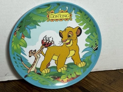 Plato de cena de plástico de colección Disney’s El Rey León de Zak Designs 8” Disneyana (CRP Foto 1 de 4