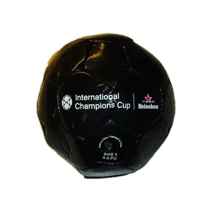 International Champions Cup Heineken Black Mini Soccer Ball New - Picture 1 of 1
