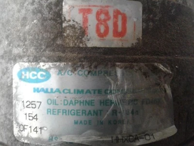 AC Compressor From 5/17/99 Fits 00 SEPHIA 612549 - Image 1 of 4