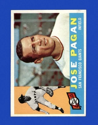 1960 Topps Set-Break # 67 Jose Pagan EX-EXMINT *GMCARDS* - Image 1 of 2