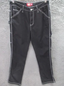Pantalone Dickies bambina donna tg 5/27 nero punto contrasto falegname pattinatore utility - Foto 1 di 14