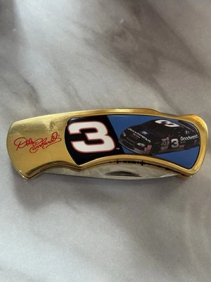 Faca de bolso dobrável colecionável Dale Earnhardt Sr #3 NASCAR GM Goodwrench - Imagem 1 de 2