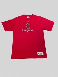 Anaheim Angels vintage MLB baseball majestic T shirt Size large - Picture 1 of 7