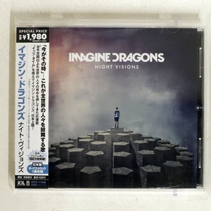 Imagine Dragons Night Visions Interscope UICS1268 JAPAN OBI 1CD - Picture 1 of 1