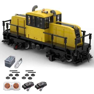 Hot Sale 45 Ton Switcher Train Yellow Version 596 Pieces Building Toys Set - Image 1 of 3