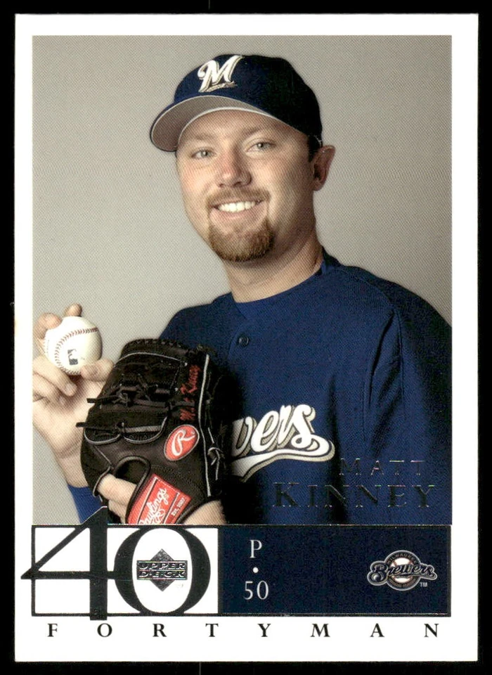 2003 Upper Deck 40-Man #429 Matt Kinney Very Good - Image 1 of 2