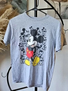 Disney Mickey Mouse grau Baumwollmischung T-Shirt Größe Kinder XL 14-16 - Bild 1 von 4