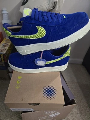 Nike Air Force 1 '07 High White Hyper Blue - Image 1 of 4