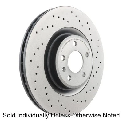 Передний дисковый тормоз Brembo 09.B039.1X ротор для Audi Q5 2010-2011 годов выпуска - Изображение 1 из 3