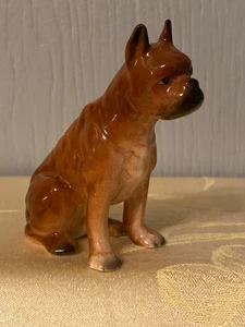 Vintage Boxer Figur Kleeblatt Marke Japan Keramik Porzellan 4" - Bild 1 von 6