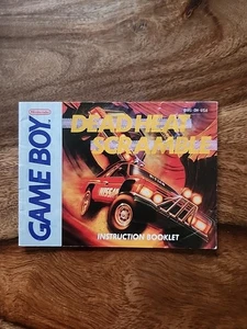 Dead Heat Scramble (Nintendo Game Boy, 1990) Manual - Picture 1 of 2