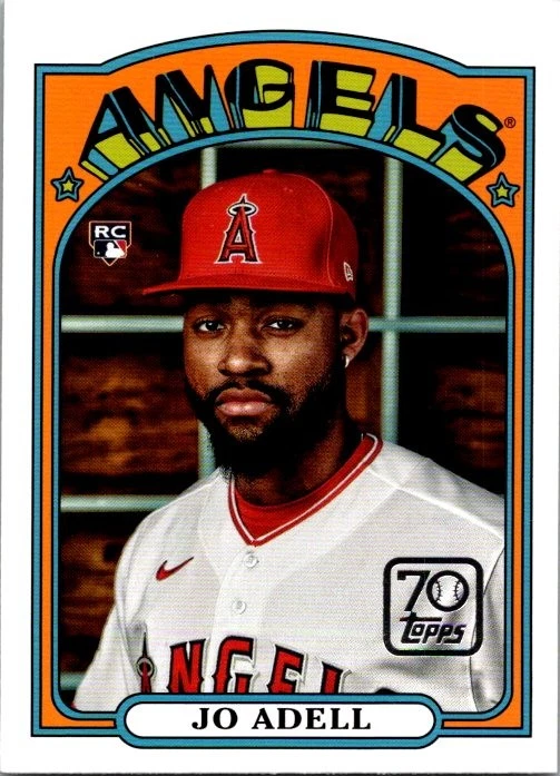2021 Topps #70YTC-22 Jo Adell 70 Years of Topps Baseball Chrome (Series 2) - Image 1 of 2