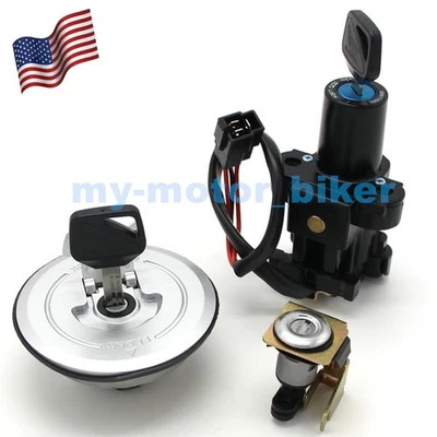Ignition Switch Key Gas cap Kit for Honda CBR300R 2015-2020/ CBR300R ABS 2019-20 Foto 1 de 4