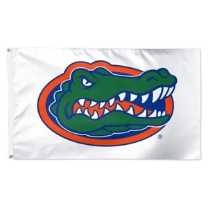 Florida Gators 3x5 ft College NCAA Sec White Flag / Banner - Picture 1 of 1