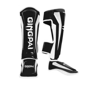 NNEOBA Thick Leather Boxing Shin Guards - Picture 1 of 4