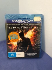 The Dark Knight Rises 2012 DC Christian Bale Blu-Ray + DVD New & Sealed - Picture 1 of 3