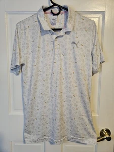 Arnold Palmer Stripped Navy/White - Polo Golf Shirt Mens Size Extra Small PG - Picture 1 of 5