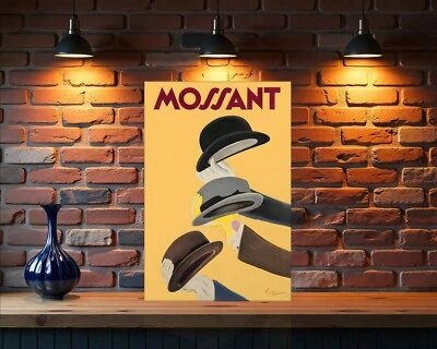 Mossant Vintage Metal Sign - 24"x16" (60x40 cm) - Image 1 of 4