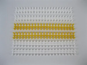Travel Battleship Board Game Yellow White Pegs Replacement Parts Only 1989 New - Picture 1 of 5